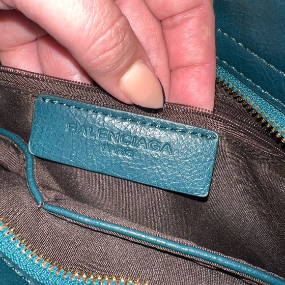 Balenciaga forest green classic city satchel never used. - Picture 7 of 7